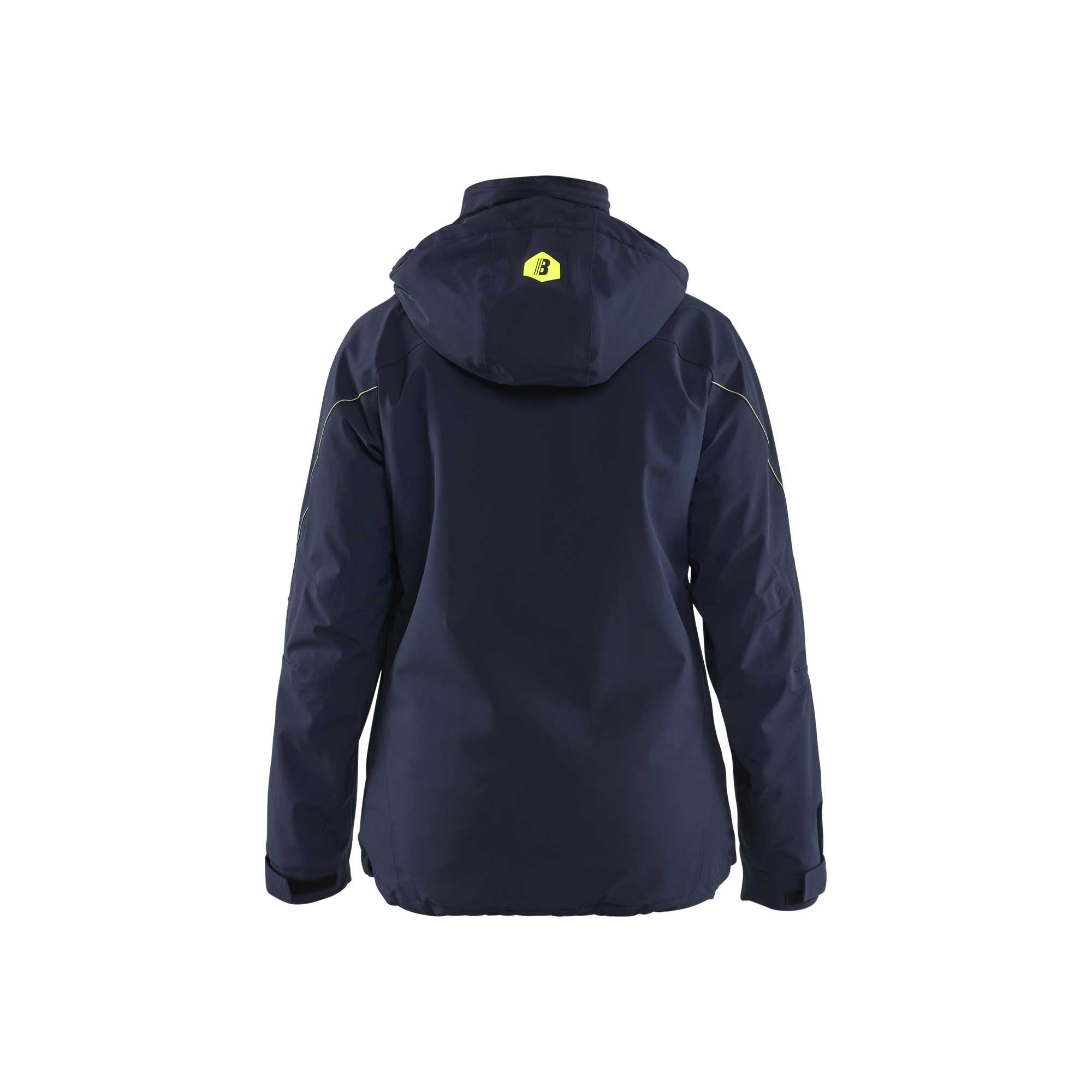 BLAKLADER 44081917 Women's Lightweight lined Winter Jacket Stretch Hi Vis Reflective Work Jacket WOMEN - Waterproof